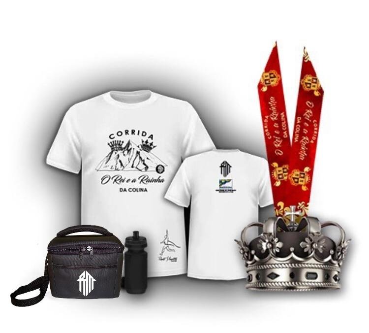 Kit entregue para os atletas conta com camiseta e medalha
