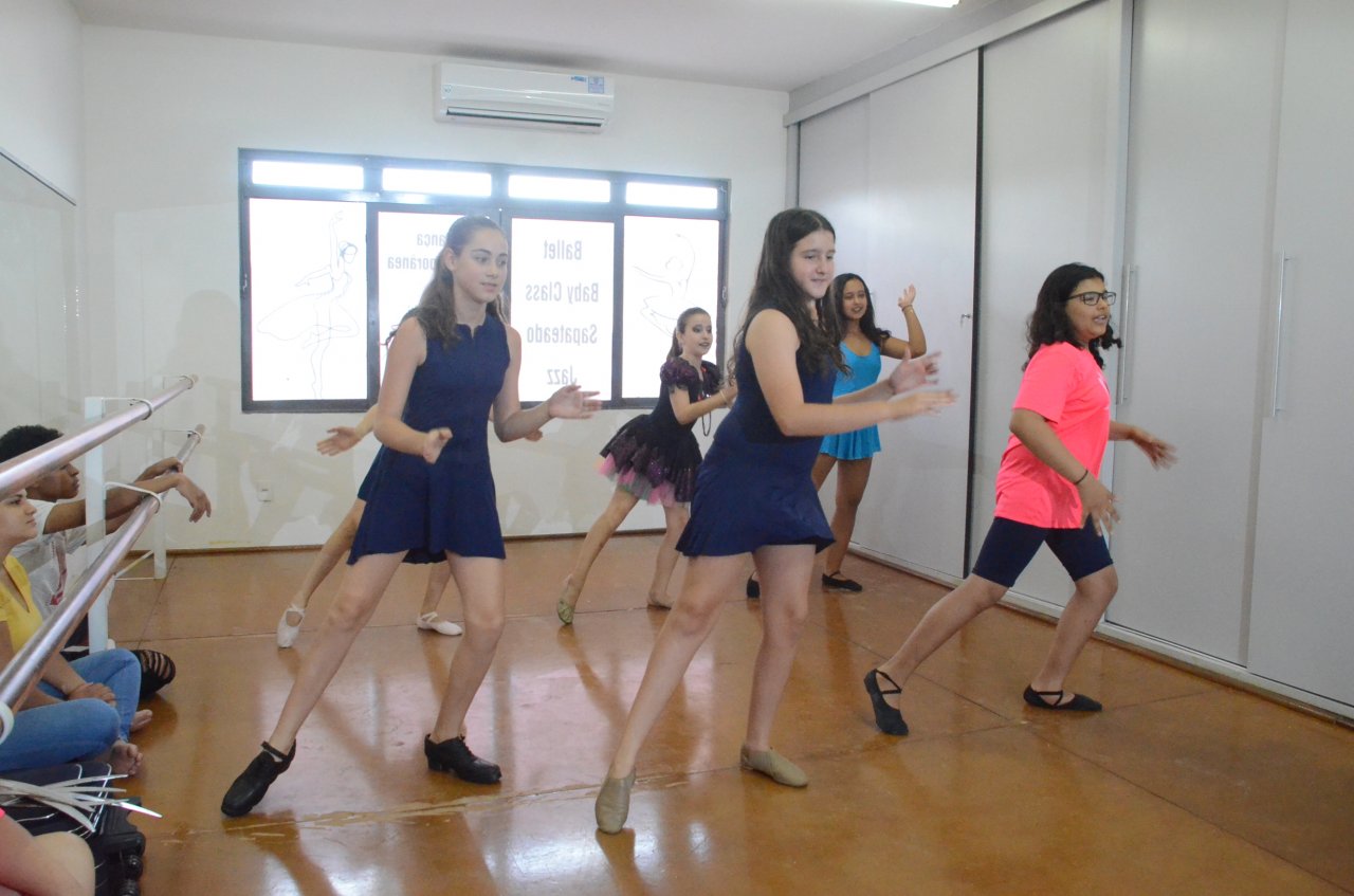 Coreografia apresentada na inaugurao do espao Haydee Dance Center