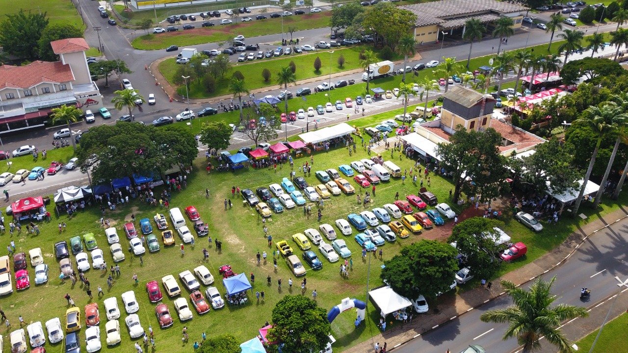 Vista area do evento no Centro Cultural