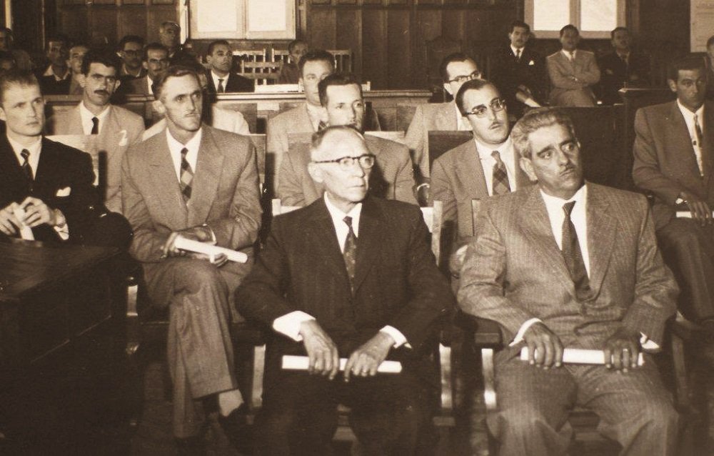 Primeiro prefeito, Joaquim Pires Sobrinho e o seu vice, Carlos Turato