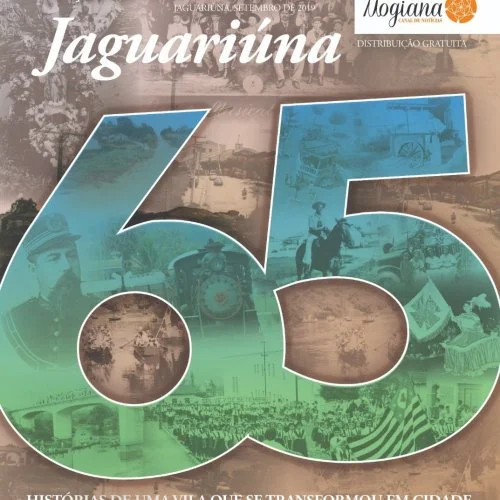 Edição impressa e online do Especial de Aniversário de Jaguariúna - 65 anos 