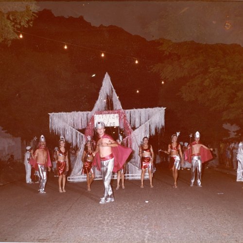 Estrela da Morro: folies mostravam bastante animao na avenida do samba (Acervo Casa da Memria Padre Gomes)