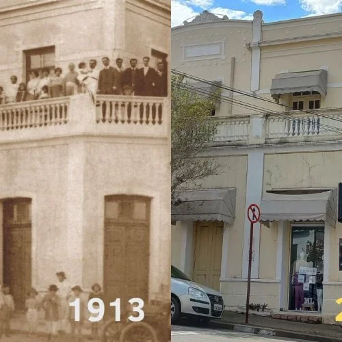 Casarão da Família Sayad mantém a mesma  arquitetura de quando foi construído em 1913
