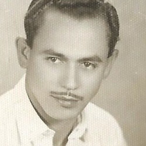 Geraldo Campos Souza quando ainda era jovem (Acervo da famlia de Adelina) 