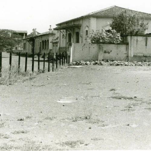 Outro ângulo de como era a Estação Ferroviária de Jaguariúna (Acervo Casa da Memória) 