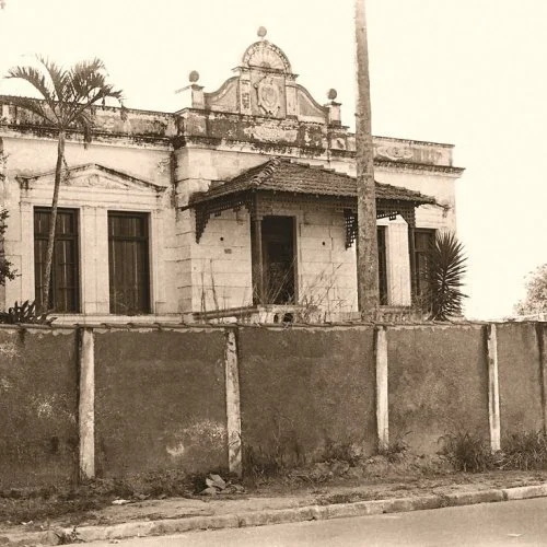 Casarão de Ulisses Massoti sediou a primeira eleição no distrito de Jaguary (Acervo Casa da Memória Pe Gomes)