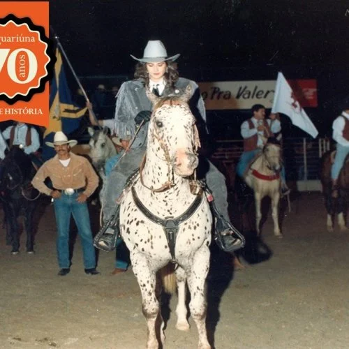 Segura Peão: Jaguariúna Rodeo Festival tem início no ano de 1989 no Campo do Padre no centro da cidade 