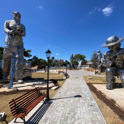  Rotatória do Café é inaugurada para fortalecer o turismo da Estância Turística de Amparo 