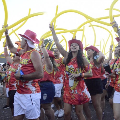 Pegada da On�a e Desfile de Blocos 