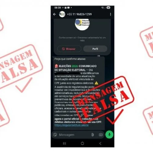 Tribunal Regional Eleitoral alerta para falsas comunicações e tentativas de golpes