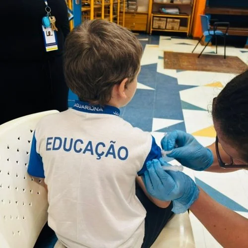 Secretarias de Saúde e de Educação promovem ações do Programa Vacinação nas Escolas