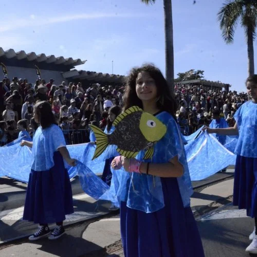 Alunos na Cavalaria Antoniana 