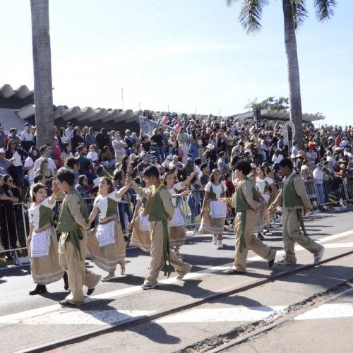 Alunos na Cavalaria Antoniana 