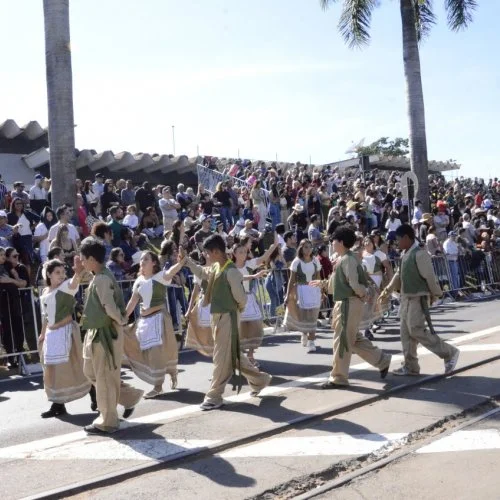 Alunos na Cavalaria Antoniana 