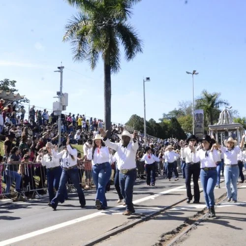 Alunos na Cavalaria Antoniana 