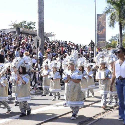 Alunos na Cavalaria Antoniana 
