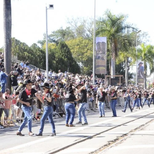 Alunos na Cavalaria Antoniana 