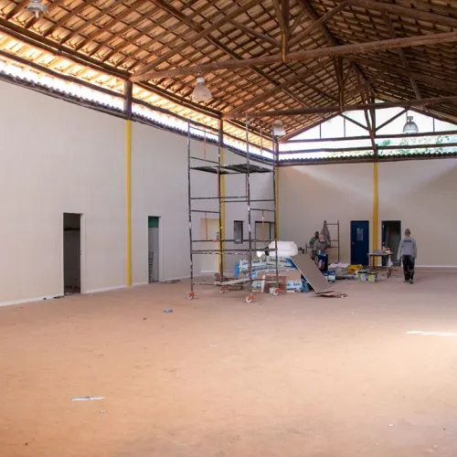 Centro de Educação Infantil está sendo construído na Roseira