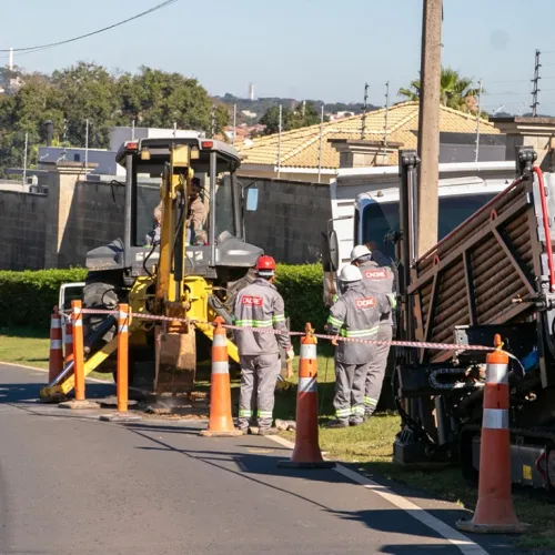 SAAEJA inicia obras de novas adutoras de água em Jaguariúna