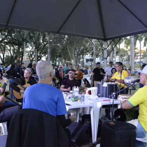 Samba no Parque é neste domingo na Praça do Amor em Jaguariúna
