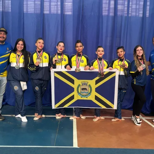 Ginástica Rítmica conquista seis medalhas nos Regionais