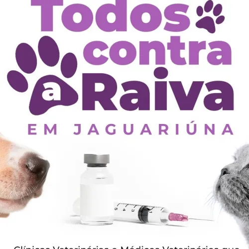 Vigilância faz levantamento de doses da vacina antirrábica nas clínicas