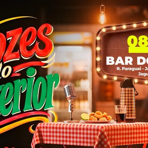 Projeto Vozes do Interior acontece nesta quinta no Bar do Rafa