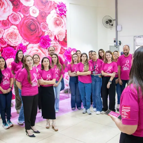 Hospital Municipal promove bate-papo sobre a campanha Outubro Rosa