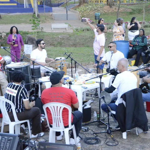 Samba no Parque acontece neste domingo na Praça do Amor